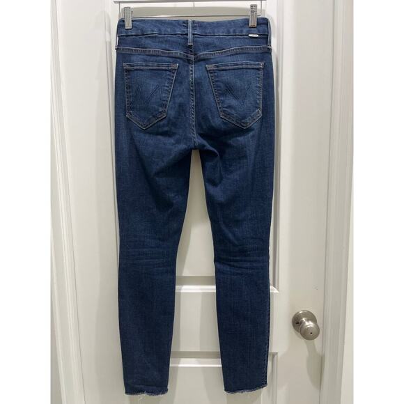 Mother The Looker Ankle Fray Skinny Jeans in Hot Springs Sz 26 - Picture 9 of 10